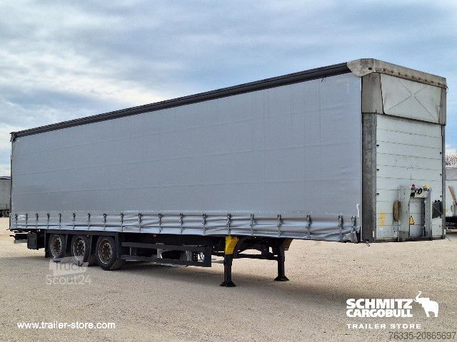 Brandalı açık yarı römork Schmitz Cargobull Curtainsider Mega