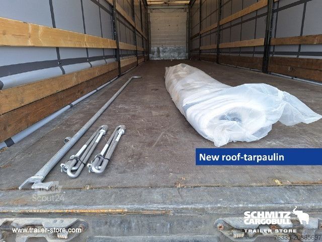 Brandalı açık yarı römork Schmitz Cargobull Curtainsider Mega