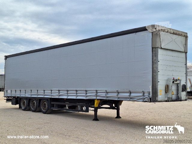 Отворено полуремарке с брезент Schmitz Cargobull Curtainsider Mega