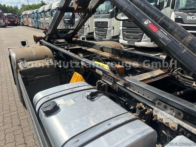 Контейнеровоз з гачком (рол-офф) MAN TGS 18.500 Abroller HIAB XR72 CITY Navi LGS