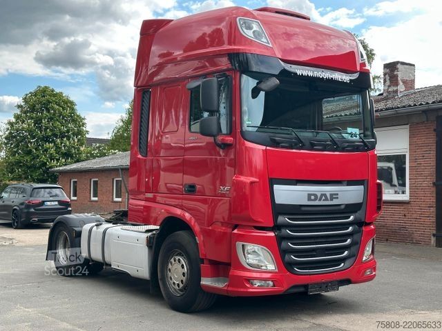 Standard dragbil DAF XF 460 FT SSC 2 Tanks Retarder Standklima ACC LD