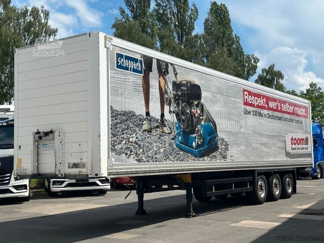 Dobozos félpótkocsi SCHMITZ CARGOBULL SKO 24 / 13,62 FP25 Iso Alufelgen Lift