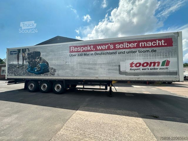 Dobozos félpótkocsi SCHMITZ CARGOBULL SKO 24 / 13,62 FP25 Iso Alufelgen Lift