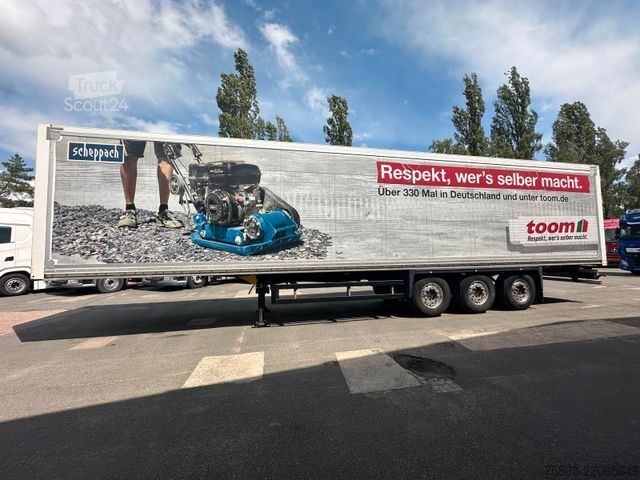 Dobozos félpótkocsi SCHMITZ CARGOBULL SKO 24 / 13,62 FP25 Iso Alufelgen Lift