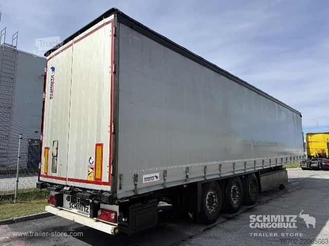 Atvira puspriekabė su tentu Schmitz Cargobull Curtainsider Standard