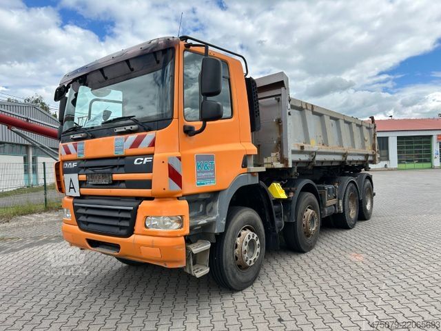 Háromirányú billenő teherautó DAF CF 400 8x4 / Carnehl  / Bordmatik  / EURO 5