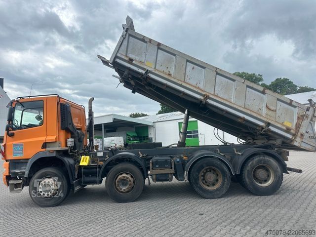 Háromirányú billenő teherautó DAF CF 400 8x4 / Carnehl  / Bordmatik  / EURO 5