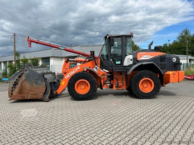 Hjullaster HITACHI ZW 180-6 / Hochkippschaufel / Waage