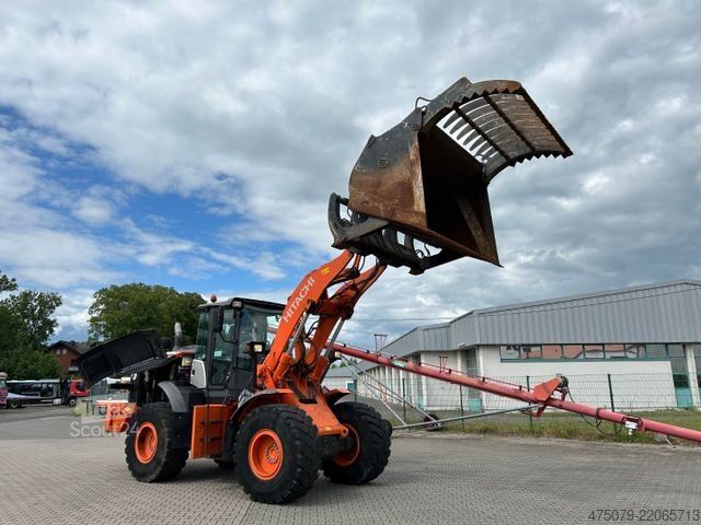 Hjullaster HITACHI ZW 180-6 / Hochkippschaufel / Waage