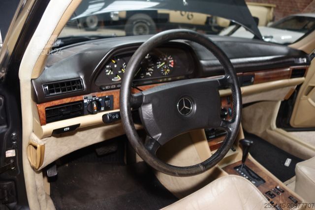 Fourgon MERCEDES-BENZ SEL 500 W126 Schiebdach Leder Langversion TüvNeu