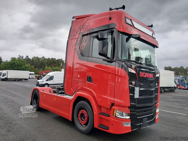 Standaard trekker SCANIA S 500 A/NB Schubbodenhydraulik Retarder