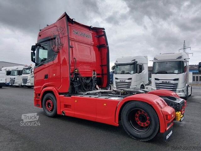 Standaard trekker SCANIA S 500 A/NB Schubbodenhydraulik Retarder