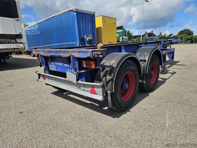 Transport de conteneurs MKF METALLBAU CS 20 -20 FOOT- CONTAINER CHASSIS -HEAVY DUTY- ...