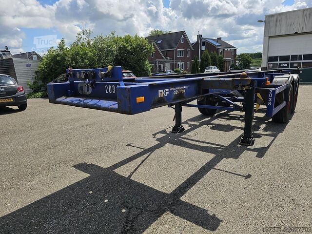 Transport de conteneurs MKF METALLBAU CS 20 -20 FOOT- CONTAINER CHASSIS -HEAVY DUTY- ...