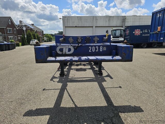 Transport de conteneurs MKF METALLBAU CS 20 -20 FOOT- CONTAINER CHASSIS -HEAVY DUTY- ...