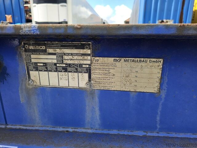 Transport de conteneurs MKF METALLBAU CS 20 -20 FOOT- CONTAINER CHASSIS -HEAVY DUTY- ...