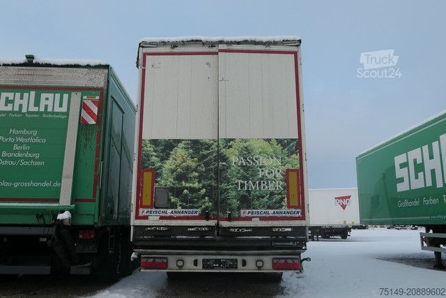 Semirremolque con piso móvil PEISCHL 3ESPOS, 92m³, 6mm Boden, Alu-Felgen, Lift, Funk