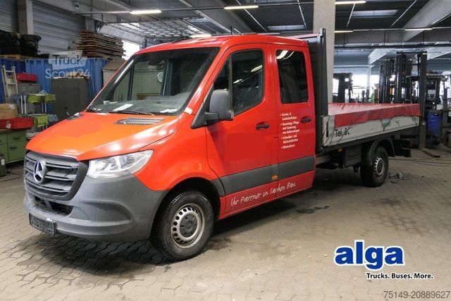 Furgoneta pick-up MERCEDES-BENZ 317 CDI Sprinter, DOKA, Klima, 3,5to. AHK