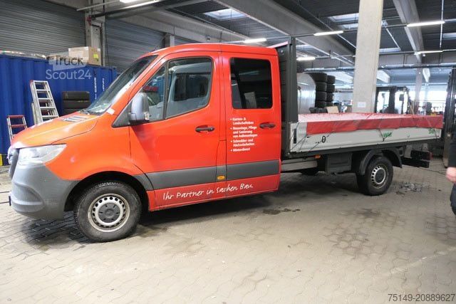 Pick-up van MERCEDES-BENZ 317 CDI Sprinter, DOKA, Klima, 3,5to. AHK