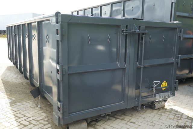 Abrollkipper  alga AB, 22m³, Container, Türen,sofort verfügbar