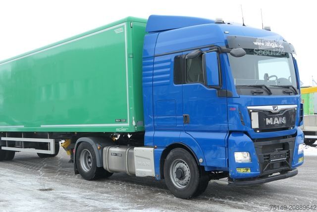 Standardowy ciągnik siodłowy MAN 18.500 TGX 4x4, HydroDrive, XLX, Intarder, Hydr.