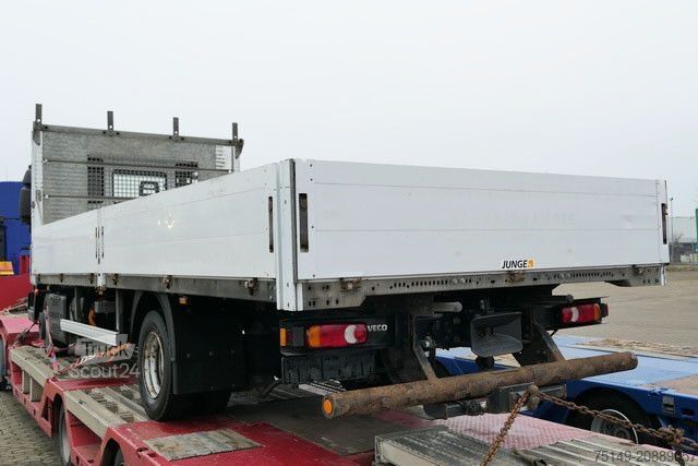 Furgoneta pick-up IVECO 80-210 EuroCargo, 6.1001mm lang, 2x AHK, 3. Sitz