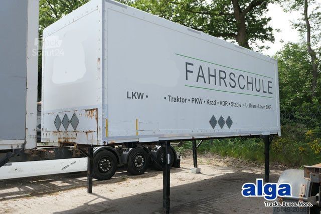 Autocamion cu caroserie interschimbabilă  Lübtheen WKO 715, BDF, Isoliert, Rolltor