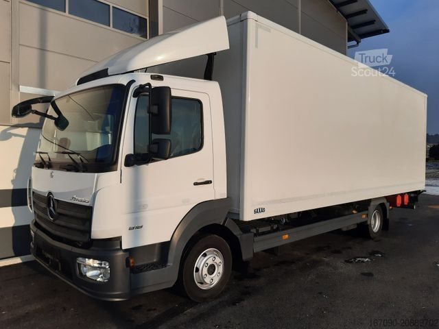 Sandučar MERCEDES-BENZ Atego 818L Koffer 7,20m LBW Euro6D