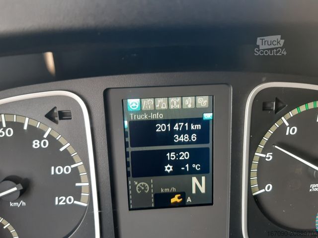 Furgone chiuso MERCEDES-BENZ Atego 818L Koffer 7,20m LBW Euro6D