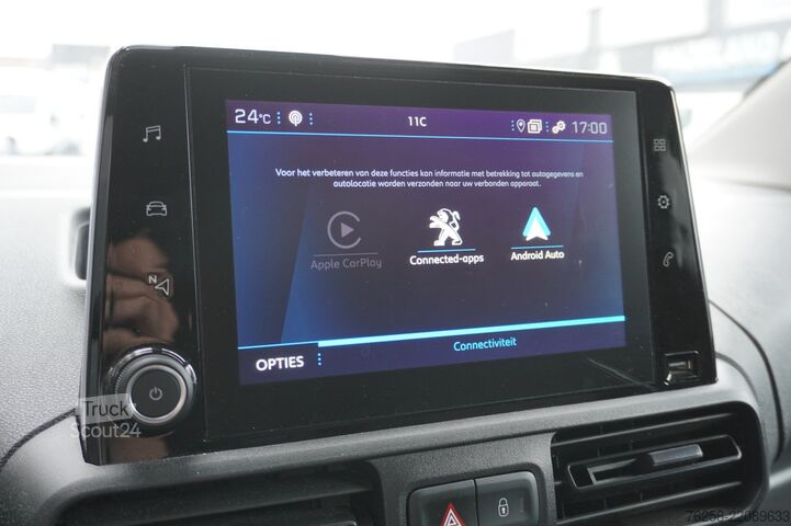 Yüksek tavanlı istasyon vagonu Peugeot Partner 1.2 110PK BENZINE ! - Airco - Cruise - ...