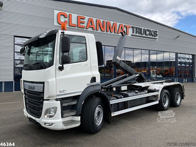 Kampókaros rendszer DAF FAT CF 410 6x4 VDL 20 Ton haakarmsysteem