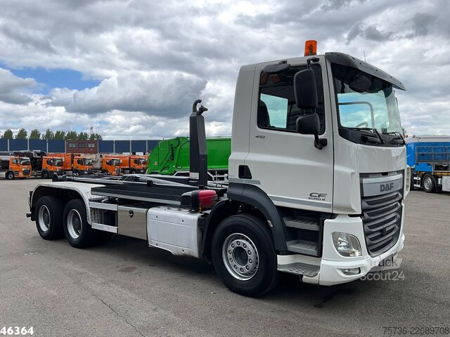 Kampókaros rendszer DAF FAT CF 410 6x4 VDL 20 Ton haakarmsysteem