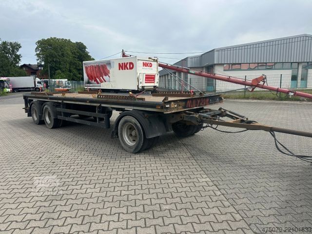 Roll-off dorse Reisch REA-24 / Absetzmulden / Plattform 8 m