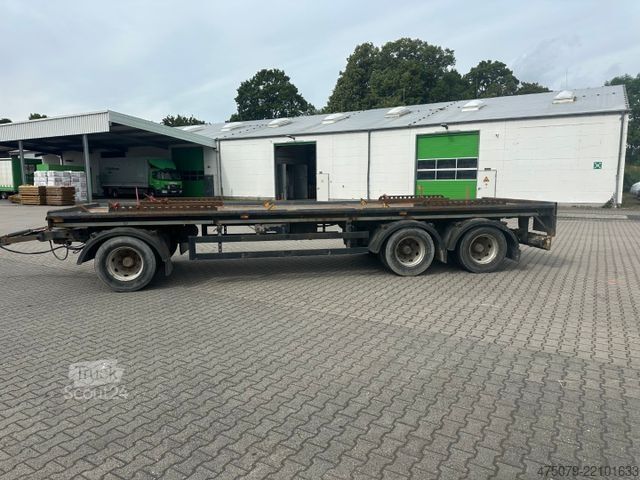 Roll-off dorse Reisch REA-24 / Absetzmulden / Plattform 8 m