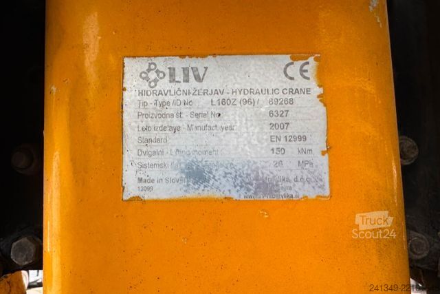 Nákladné vozidlo na špeciálne účely VOLVO FH-540 6x2 LIV L160Z