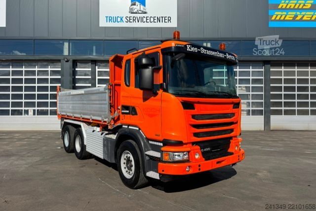 Camión volquete SCANIA G490 6x4 Bordmatik
