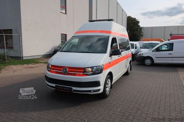 Brandweerwagen VOLKSWAGEN T6 KTW Hochdach lang 1.Hand SHZ / PDC :A93
