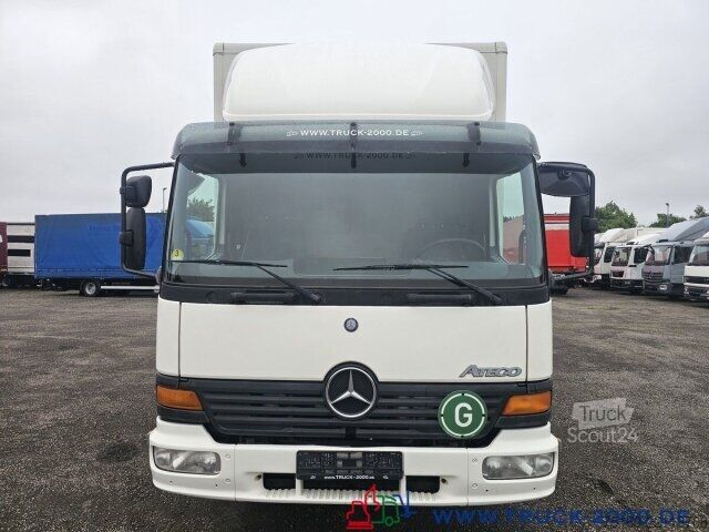 Dobozos furgon Mercedes-Benz Atego 818 Klima + Ladebordwand BÄR 1.000 Kg