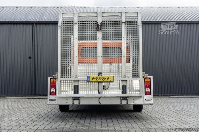 Furgão transportador de automóveis FIAT Ducato Open laadbak met oprijplaat | 131PK | Eur