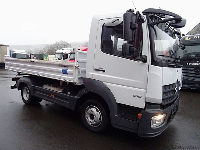 Carrinha basculante trilateral MERCEDES-BENZ 818 Atego*Meiller Kipper*2x AHK*Diff.*Neuzustand