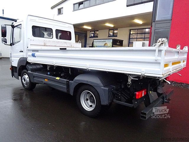 Carrinha basculante trilateral MERCEDES-BENZ 818 Atego*Meiller Kipper*2x AHK*Diff.*Neuzustand