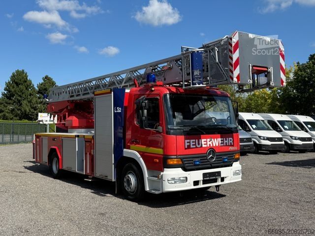 Specializētais kravas auto MERCEDES-BENZ Atego 1528 METZ DLK 23-12 L32 CAN Drehleiter