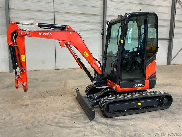 Minibagger Kubota U 27-4 HI UNUSED