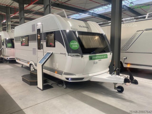 Husvagn HOBBY Excellent 495 WFB Modell 2026