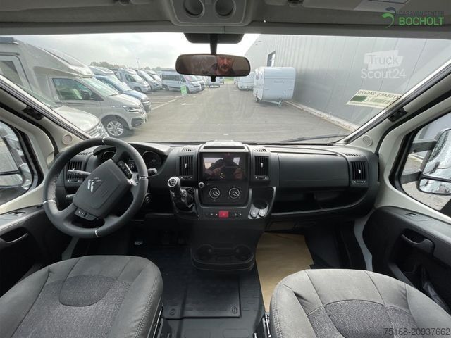 Halvintegrerad husbil HOBBY Optima ONTOUR T65 FL IC LINE