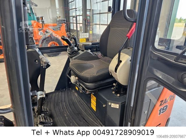 Mini-escavadora HITACHI ZX 19 - 5A CR ZAXiS