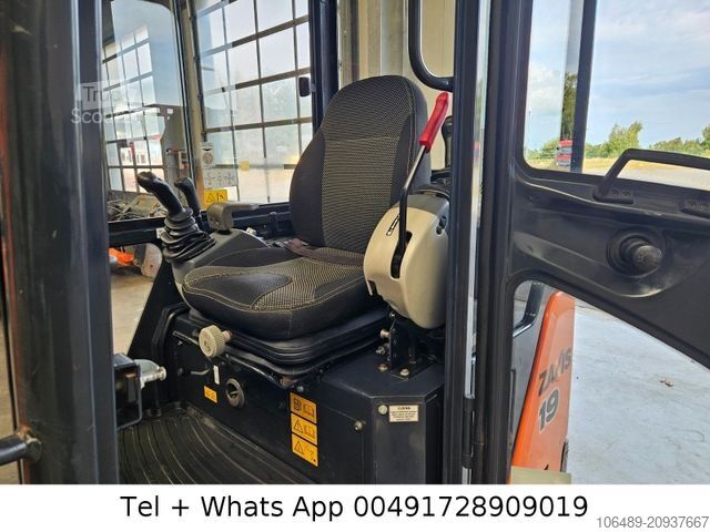 Mini-escavadora HITACHI ZX 19 - 5A CR ZAXiS