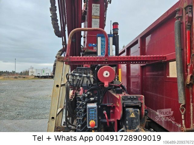 Γερανός τοποθετημένος σε φορτηγό MERCEDES-BENZ 2644 6x4 Kran Terex 165.2 Funk