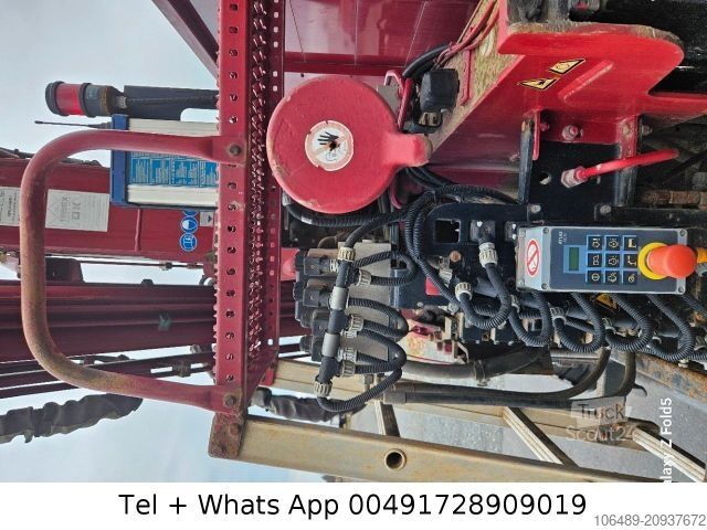 Γερανός τοποθετημένος σε φορτηγό MERCEDES-BENZ 2644 6x4 Kran Terex 165.2 Funk