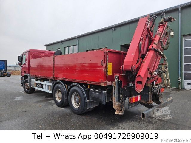 Γερανός τοποθετημένος σε φορτηγό MERCEDES-BENZ 2644 6x4 Kran Terex 165.2 Funk